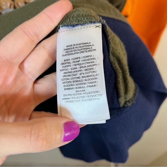 Polo Ralph Lauren Men’s Expedition Voyager Adventure Bear Color Block Hoodie M - Picture 10 of 14